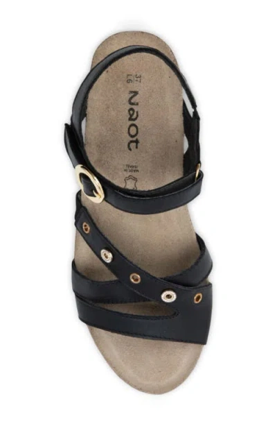 Naot Sparkle Wedge Sandal