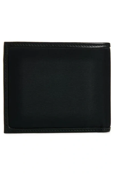 Versace Medusa Leather & Nylon Bifold Wallet