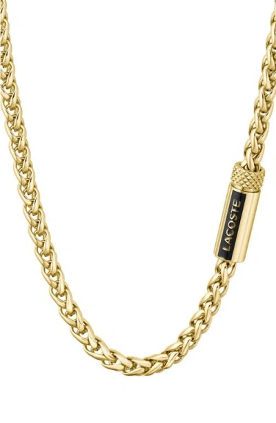 Lacoste Spelt Necklace