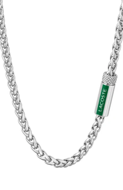 Lacoste Spelt Necklace