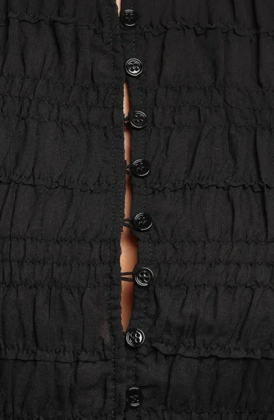 Petal And Pup Petal & Pup Valana Smock Top In Black