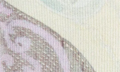 Diesel Cropped Cardigan With Medieval Print In Neutral