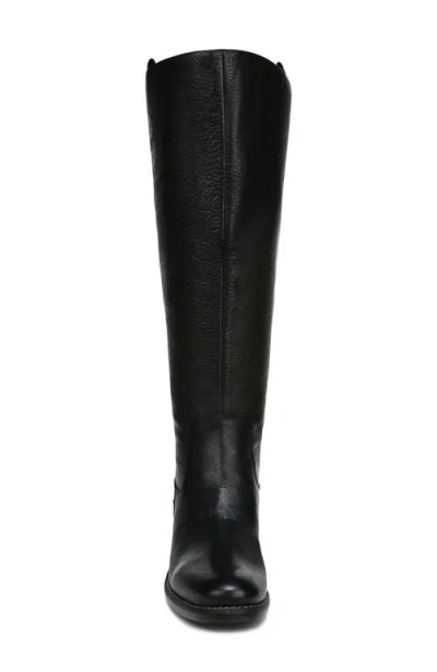Franco Sarto Ldaya Wc Womens Leather Stacked Heel Knee-high Boots