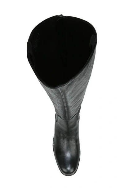 Franco Sarto Ldaya Wc Womens Leather Stacked Heel Knee-high Boots