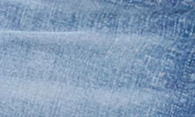 Hint Of Blu Harper Raw Hem Wide Leg Jeans In Blue