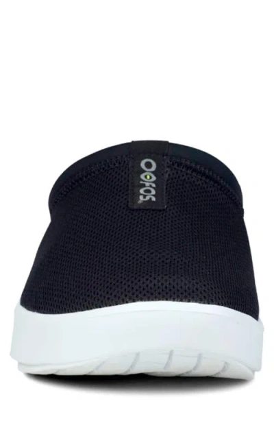 Oofos Oocoozie Sport Workhorse Recovery Mule In Black