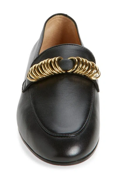 Tod's Round Toe Loafers In Black
