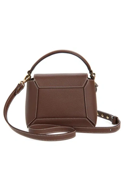 Strathberry Mini Mosaic Leather Top Handle Bag