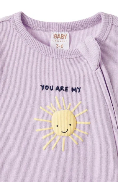 Cotton On Kids The Billie Short Sleeve Zip Romper In Pink