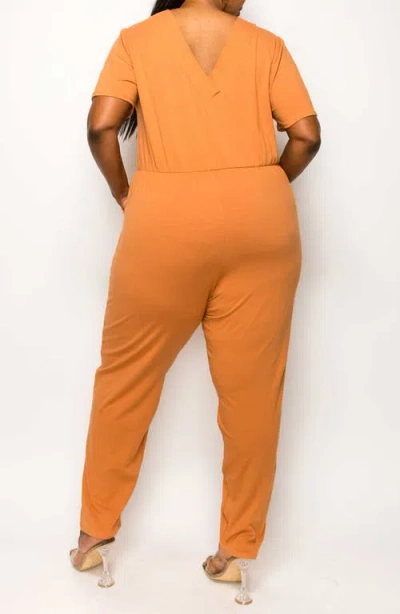 L I V D Gineva Pocket V-neck Jumpsuit