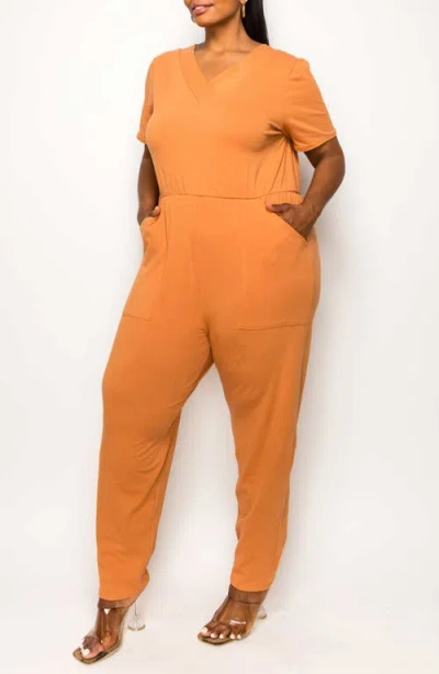 L I V D Gineva Pocket V-neck Jumpsuit