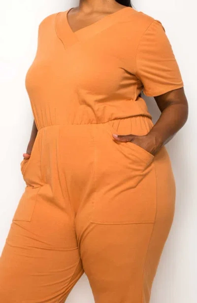 L I V D Gineva Pocket V-neck Jumpsuit