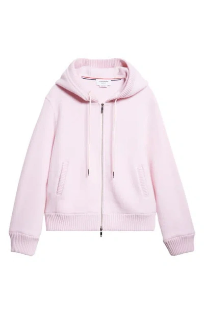 Thom Browne Wool Fleece Full Zip Hoodie