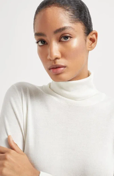 Brunello Cucinelli Lightweight Sweater In White