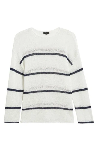 Rails Evangeline Stripe Boat Neck Sweater In Multi