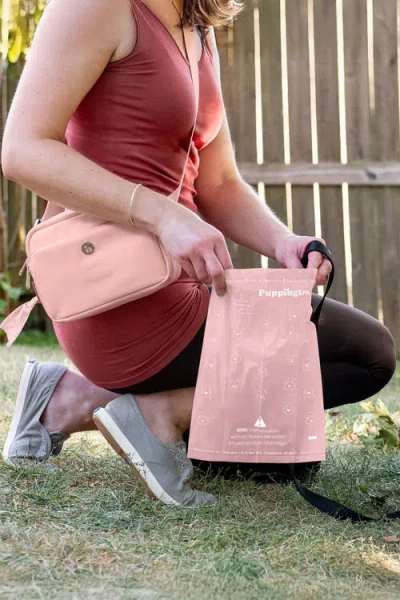 Puppington Walk Star Kit 3-in-1 Dog Walk Bag & Bowl Plus Matching 90 Refill Dog Poop Bags