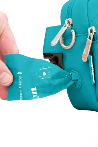 Puppington Walk Star Kit 3-in-1 Dog Walk Bag & Bowl Plus Matching 90 Refill Dog Poop Bags