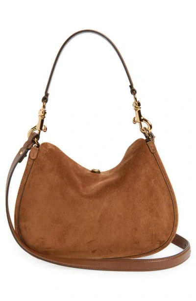 Etro Belted Suede Hobo Bag
