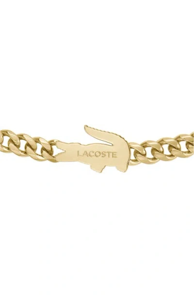 Lacoste Arthor Crocodile Pendant Bracelet
