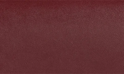 Victoria Beckham Dorian Bordeaux Shoulder Bag With Adjustable And Removable Shoulder Strap And Logo Plaque On The Fro In Burgundy