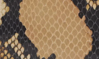 Alexander Mcqueen Mcqueen Python Print Calfskin Leather Zip Card Holder