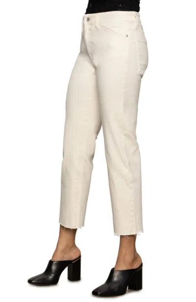 Sanctuary Cadence '90s Raw Hem Ankle Straight Leg Jeans
