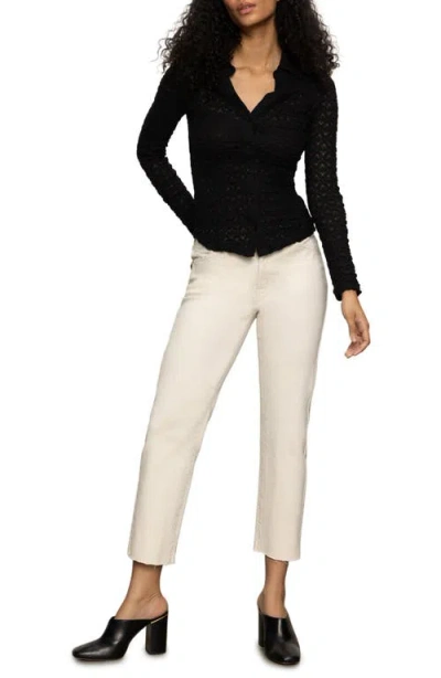Sanctuary Cadence '90s Raw Hem Ankle Straight Leg Jeans