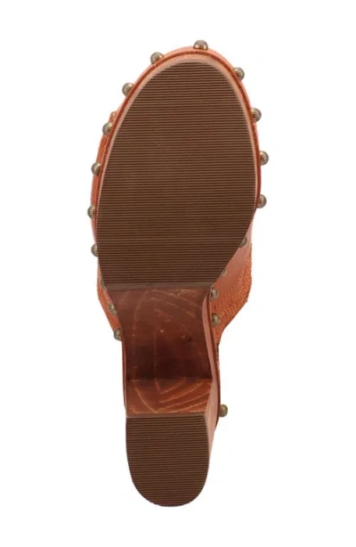 Dingo Clover Slingback Platform Sandal