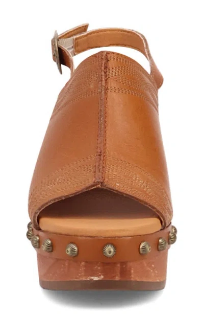 Dingo Clover Slingback Platform Sandal