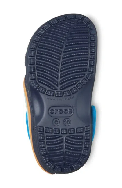 Crocs Kids' Classic Ufo Light-up Clog In Blue