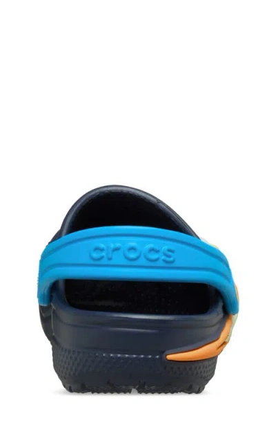 Crocs Kids' Classic Ufo Light-up Clog In Blue