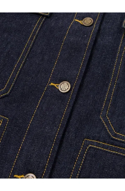 Honor The Gift Oversize Carpenter Jacket In Blue