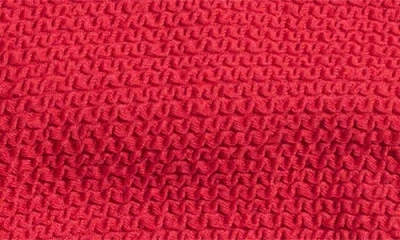 Pacsun Shelley Scrunch High Leg Bikini Bottoms In Red
