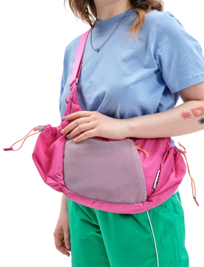 Baboon To The Moon Crescent Crossbody Bag