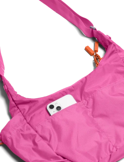Baboon To The Moon Crescent Crossbody Bag