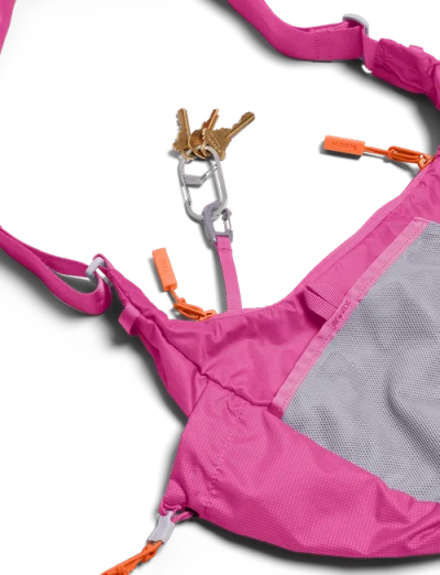 Baboon To The Moon Crescent Crossbody Bag