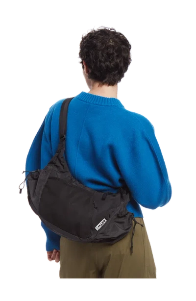 Baboon To The Moon Crescent Crossbody Bag