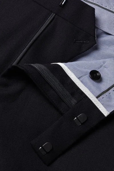 Charles Tyrwhitt Ultimate Performance Suit Trousers In Black