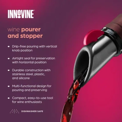 Innovine Wine Pourer And Stopper