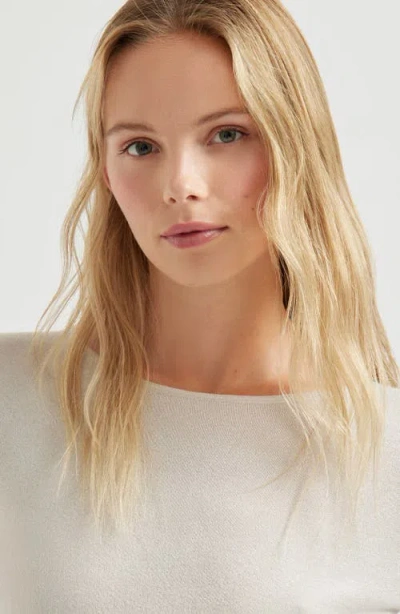 Brunello Cucinelli Sparkling Sweater In White