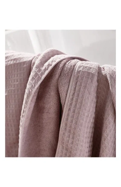 Uchino Waffle Twist 6-piece Cotton Bath Towel In Pink