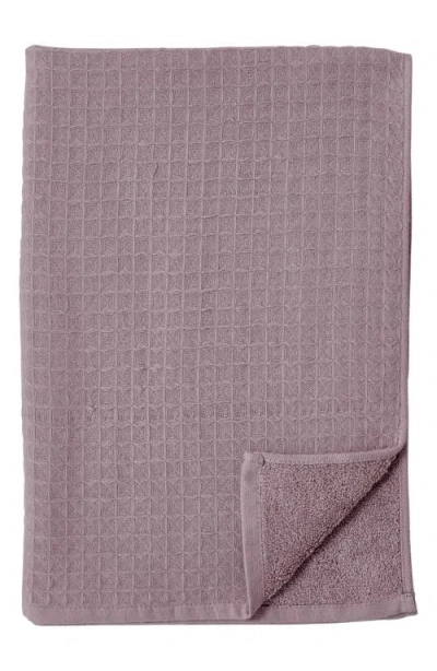 Uchino Waffle Twist 6-piece Cotton Bath Towel In Pink