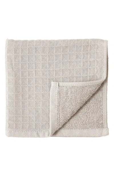 Uchino Waffle Twist 6-piece Cotton Bath Towel In Neutral