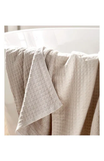 Uchino Waffle Twist 6-piece Cotton Bath Towel In Neutral