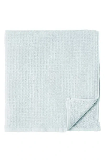 Uchino Waffle Twist 6-piece Cotton Bath Towel In Blue