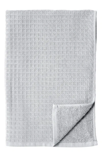 Uchino Waffle Twist 6-piece Cotton Bath Towel In Gray