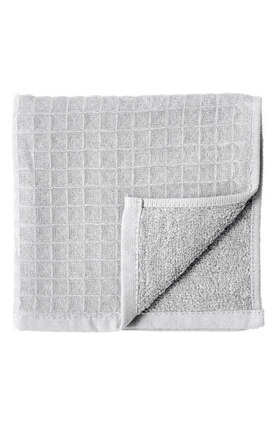 Uchino Waffle Twist 6-piece Cotton Bath Towel In Gray