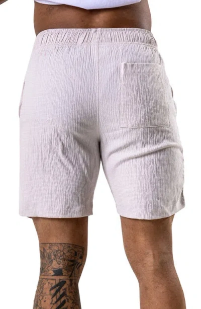 Maceoo Everyday Drawstring Shorts In White