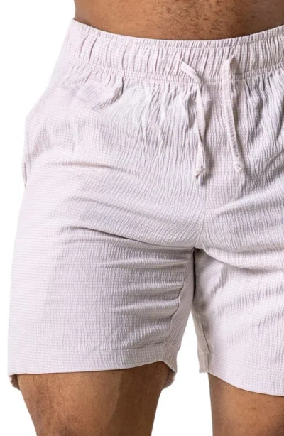 Maceoo Everyday Drawstring Shorts In White