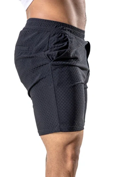 Maceoo Everyday Drawstring Shorts In Black